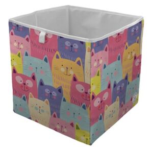 Úložná krabice cats in colours