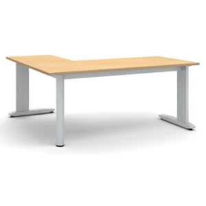 Kancelářský stůl Flexible L 1800 x 1600 mm, buk