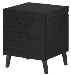 Noční stolek Doppo 1S, Barva: černá Mirjan24 5903211072574