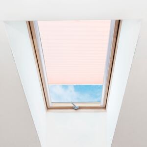 Roleta Plisé na střešní okna, Průsvitná, Béžová, P 002 , 30 x 50 cm