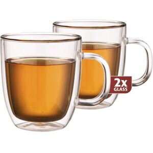 Maxxo DH919 extra tea dvoustěnné termo sklenice 2ks 0,48l
