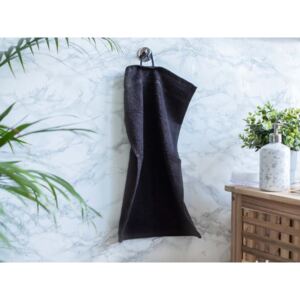 Profod Malý froté ručník 30 × 50 cm ‒ Classic černý