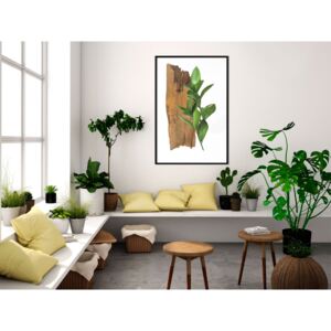 Plakát v rámu - Lesní kytice - Forest Bouquet 20x30 Černý rám