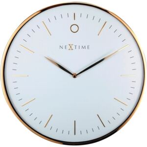 NeXtime 3235wi Glamour 40cm nástěnné hodiny
