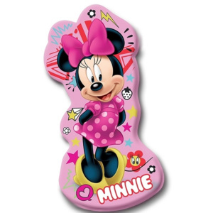Jerry Fabrics Tvarovaný polštářek Minnie pink 30 cm