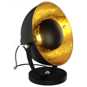 Stolní lampa Antenne černá/zlatá Zuma Line