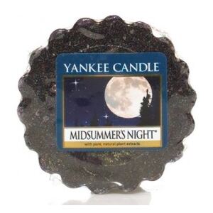 Yankee Candle - vonný vosk Midsummers Night 22g (Omamná a mužná směs pižma, pačuli, šalvěje a mahagonové kolínské. Krásná a velmi smyslná, přesto čistá kompozice pro muže.)
