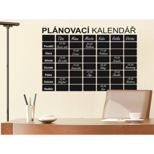 Samolepicí tabule - Plánovací kalendář - dekorace-steny.cz - 80 x 115 cm - 299