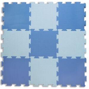 LC Pěnový koberec extra modrý 0+