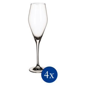 Villeroy & Boch La Divina sklenice na šampaňské, 0,26 l, 4 kusy