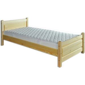 Drewmax dřevěná postel jednolůžko z borovice