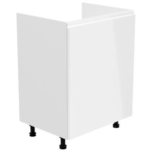 Aspen - dolní skříňka D60 (P/L) - bílá lesk