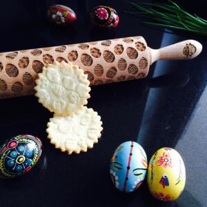 Velikonoční embosovaný váleček na těsto Easter Eggs
