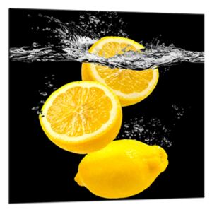 Obraz na skle Styler - Yellow Fruits | Rozměry: 20x20 cm