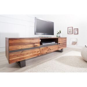 Televizní stolek  GENESIS 160-A masiv akácie Nábytek | Obývací pokoj | Televizní stolky
