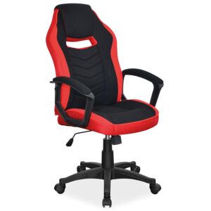 Kancelářská židle Mustang Barva: červená/černá
