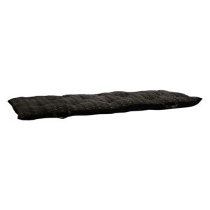 Bavlněná skládací matrace/sedák Black 70x180cm