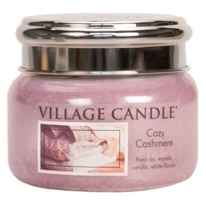 Village Candle Vonná svíčka ve skle Kašmírové pohlazení - Cozy Cashmere malá - 262g/55 hodin