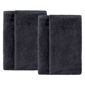 MIOMARE® Froté ručník, 50 x 100 cm, 2 kusy (antracitová)