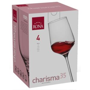 WEBHIDDENBRAND Rona Select Sklenice CHARISMA bílé víno 350 ml 4 ks
