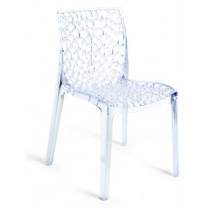 Stima Plastová jídelní židle Gruvyer polykarbonát polykarbonát transparente