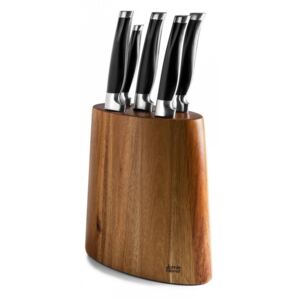 DKB Household UK Limited Jamie Oliver sada 5 ks nožů v bloku z akátového dřeva