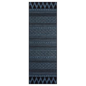 Tmavě modrý venkovní koberec Bougari Sidon, 70 x 200 cm