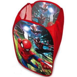 ELI Koš na hračky Spiderman / úložný koš Spiderman Pop-up