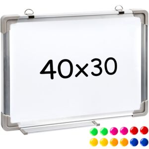 Magnetická tabule vč. 12-ti barevných magnetů 40 x 30 x 2 cm