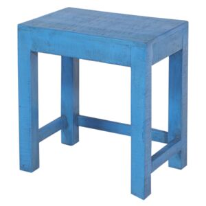 Odkládací stolek střední, modrý