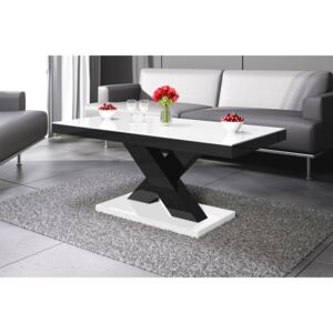 Hubertus Konferenční stolek XENON MINI Barva: bílá/černá/bílá