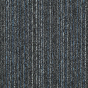 Kobercový čtverec Sonar Lines 4578 černomodrý - 50x50 cm