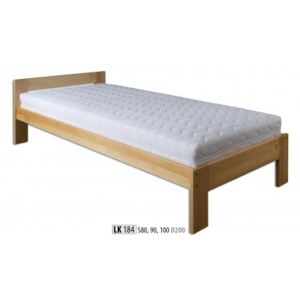 Drewmax Dřevěná postel 80x200 buk LK184 buk