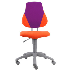 Dětská rostoucí židle ALBA FUXO V-line oranžovo-fialová