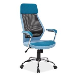 SEDIA Kancelářská židle Q336, modrá Q336M
