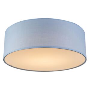 Stropní lampa modrá 30 cm vč. LED - Drum LED