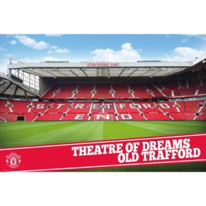 Plakát, Obraz - Manchester United – Stadium 15-16, (91,5 x 61 cm)