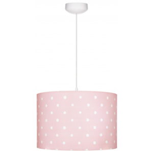Dětský závěsný lustr Lamps & Company Lovely Dots Pink