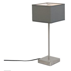 Moderní stolní lampa šedá - VT 1