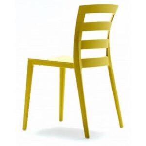 Itálie Moderní pohodlná židle Town Barva: Šafránově žlutá