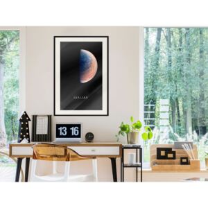 Plakát v rámu - Sluneční soustava: Jupiter - The Solar System: Jupiter 20x30 Černý rám s passe-partout