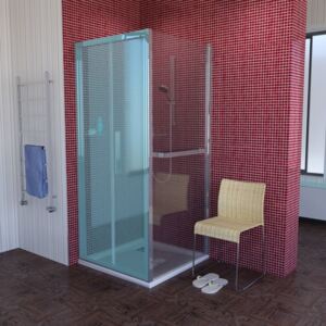Polysan LUCIS LINE sprchová boční stěna 900mm, čiré sklo