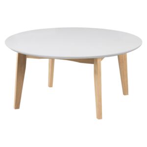 Konferenční stolek ABIN 90 cm, bílá