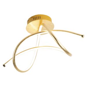 Designové stropní svítidlo zlaté včetně LED - Viola
