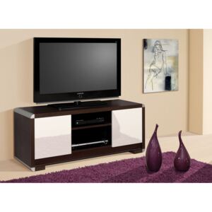 Televizní stolek PALERMO (wenge/bílá) (VÝPRODEJ SLEVA 50% !!!)