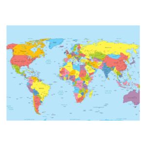 Obraz mapy světa (K012201K7050)