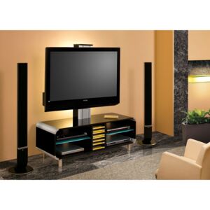 Televizní stolek PRIMUS 2 (černá lesk) (VÝPRODEJ SLEVA 50% !!!)