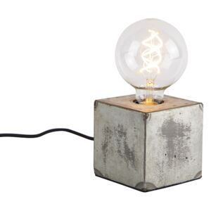 Průmyslová stolní lampa šedá - Samia Sabo