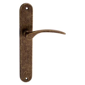 Dveřní kování MP Laura (OBA) - BB klika-klika otvor pro obyčejný klíč/OBA (antik bronz)