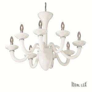 Ideal Lux WHITE LADY SP8 BIANCO SVÍTIDLO ZÁVĚSNÉ 019390